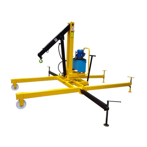 0.5 Ton Rotated Hydraulic Floor Cranes Manufacturers