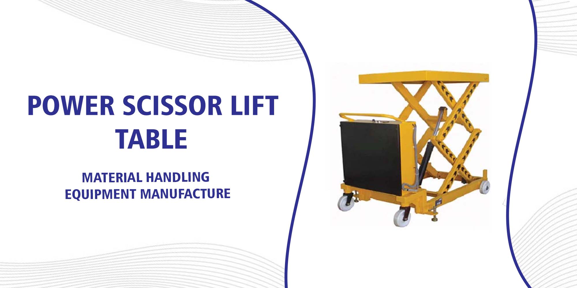 Power Scissor Lift Table Manufacturer